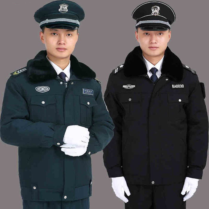 小区冬季保安服 小区冬季保安服