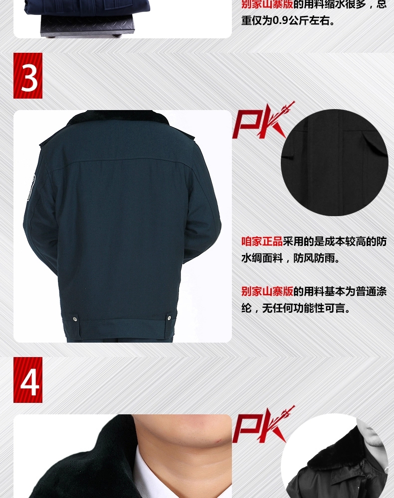 小区冬季保安服 小区冬季保安服