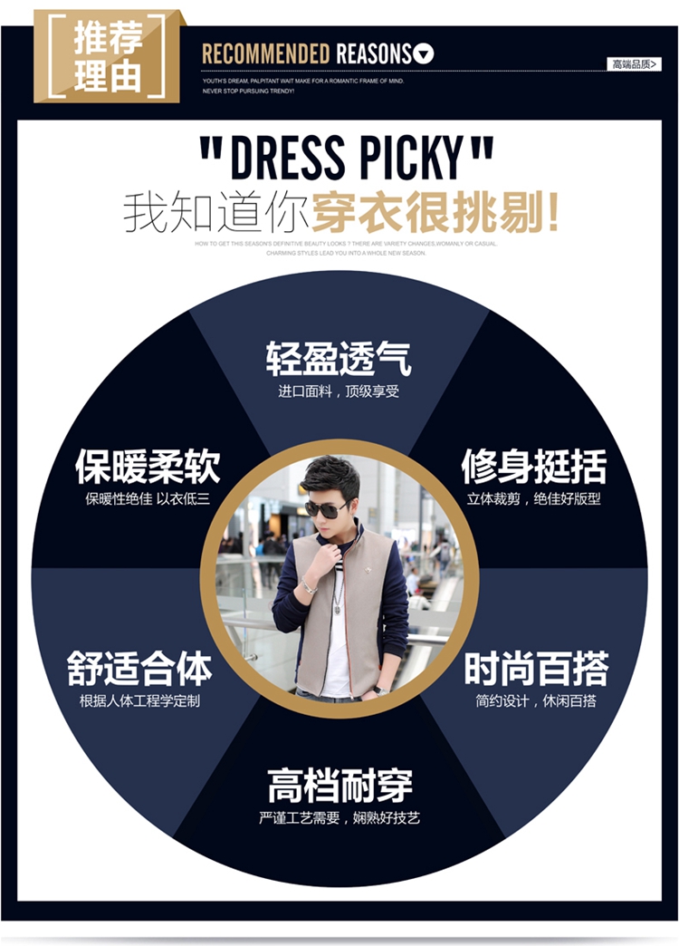 秋季修身夹克 秋季修身夹克