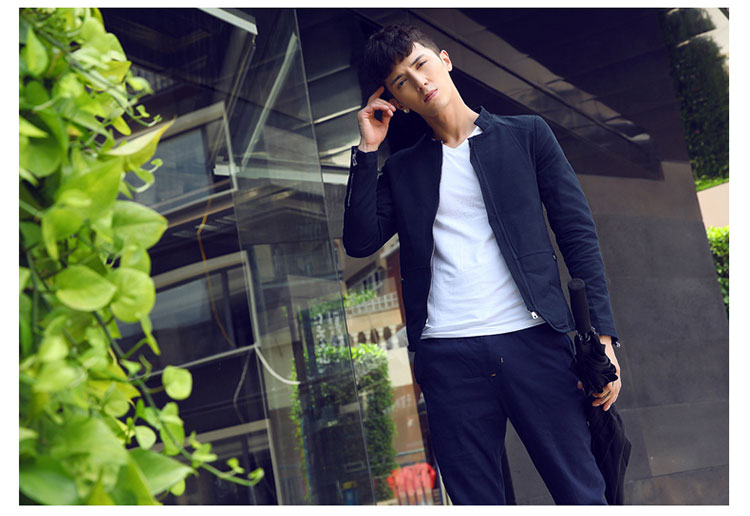 时尚小立领夹克 时尚小立领夹克