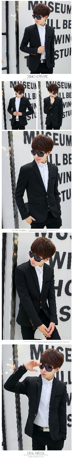 一粒扣经典小西服 一粒扣经典小西服