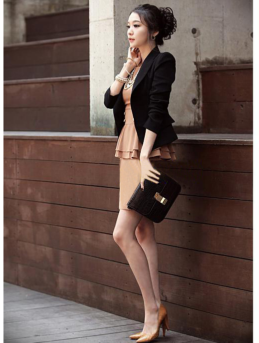 女性修身小西服 女性修身小西服