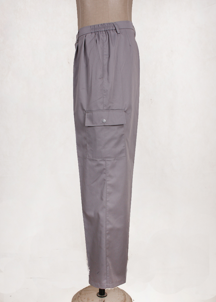 上品建筑裤子侧面图