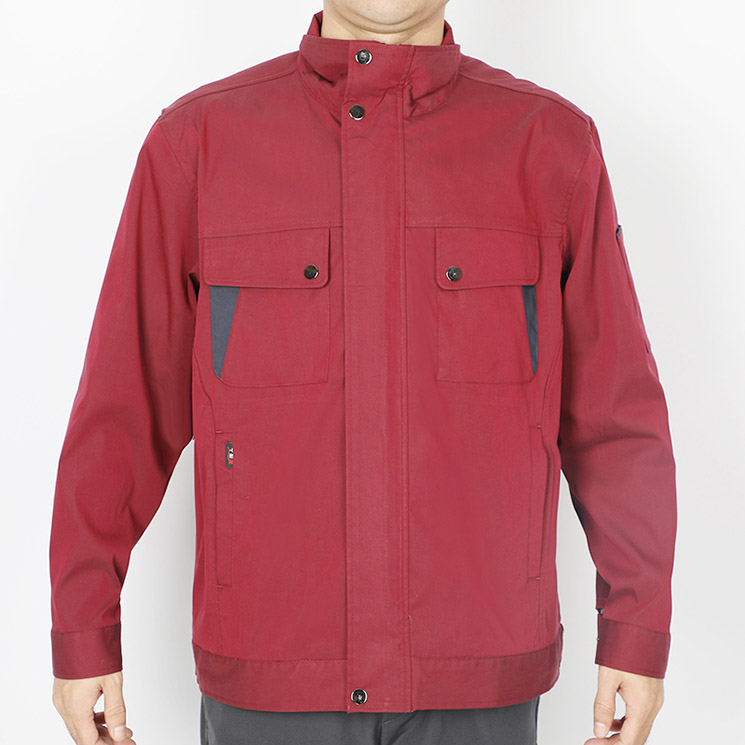 四面穿工作服正面图 四面穿工作服正面图