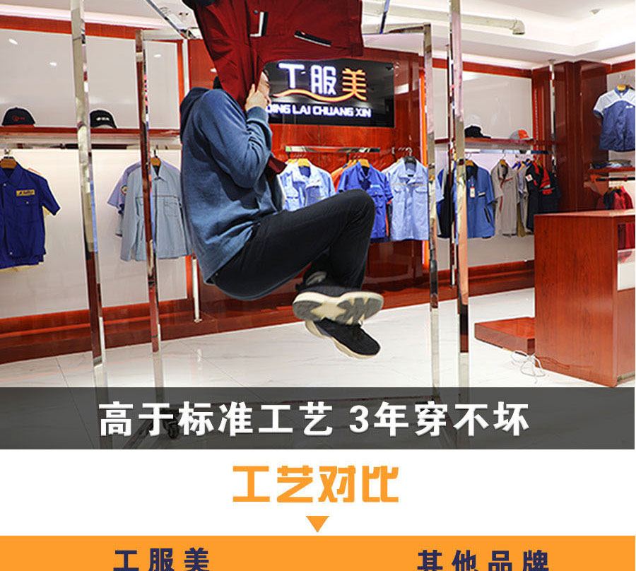 工作服产品质量验证