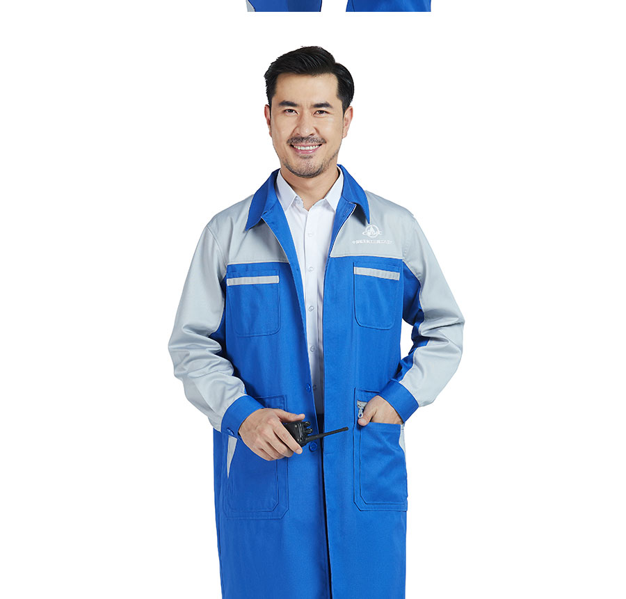 中国航天长款大褂模特展示3