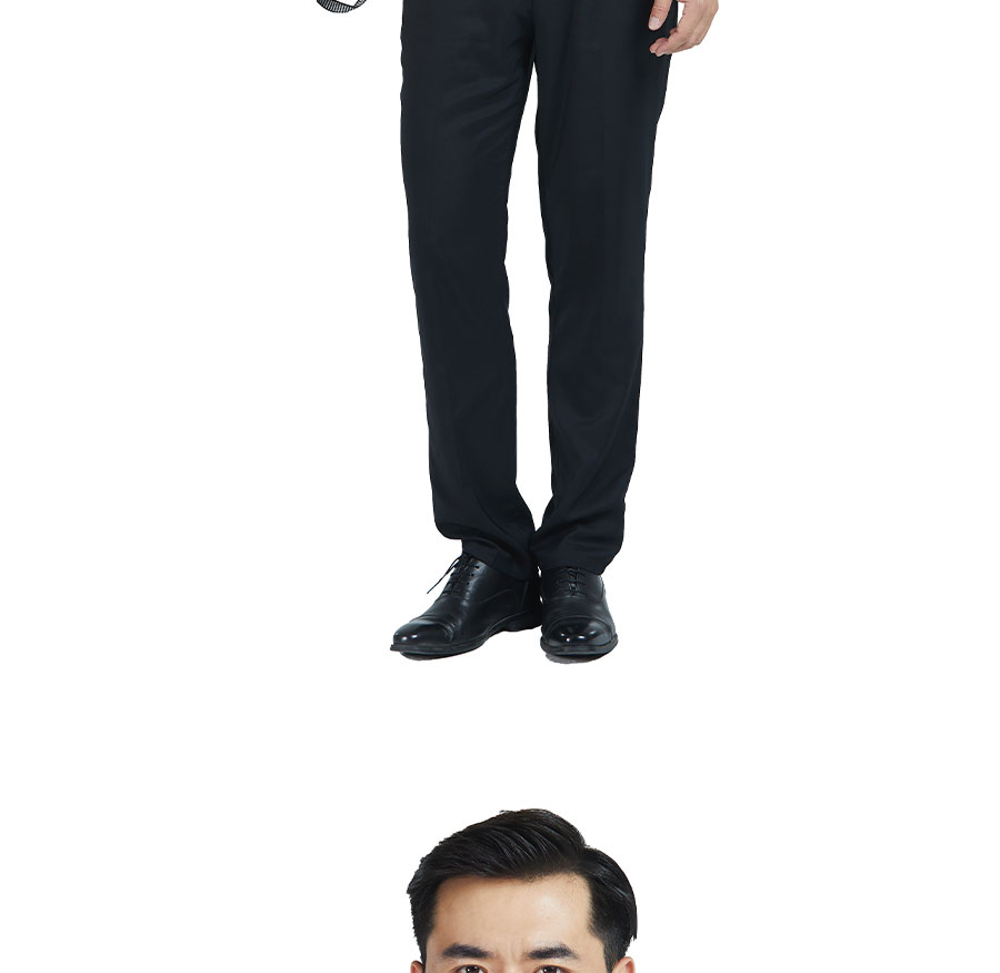 新款夏季立领工作服模特展示图2